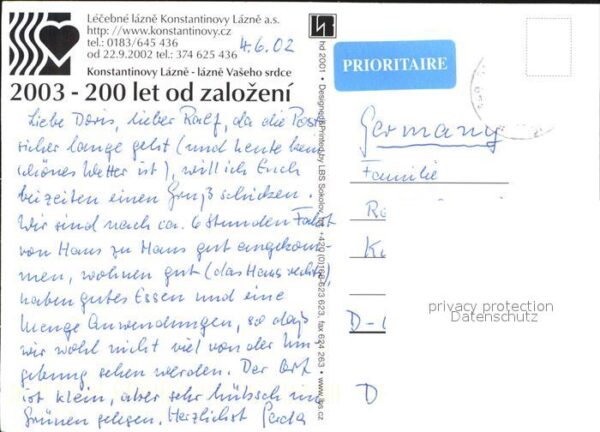 Konstantinovy Lazne – Bild 2