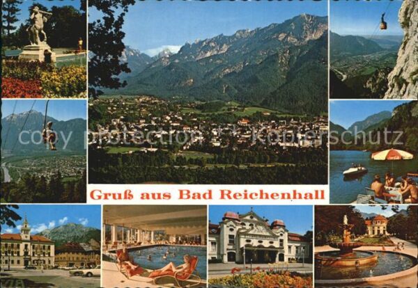 Bad Reichenhall Bahnhofsplatz Stadtberglift Rathausplat