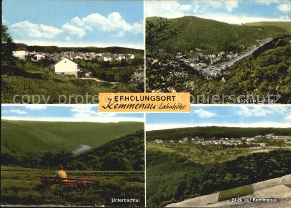 Kemmenau Unterbachtal Blick auf den Ort Lahntal