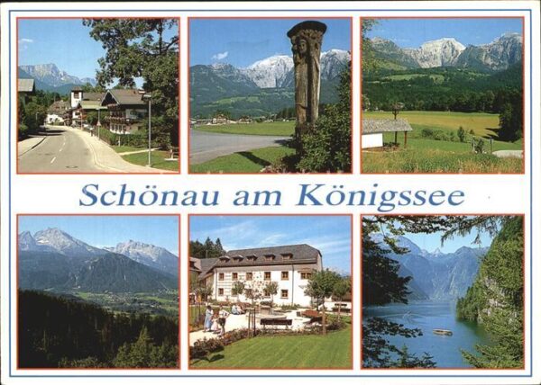 Schoenau Koenigssee Unterstein Feldkapelle Haus des Gastes