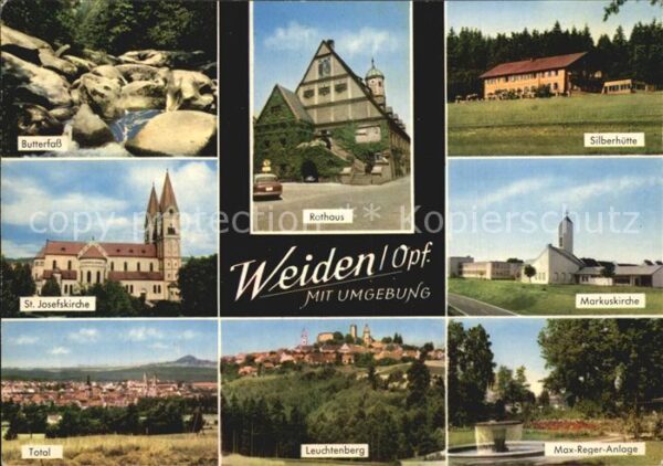 Weiden Oberpfalz Markuskirche Silberhütte Butterfass