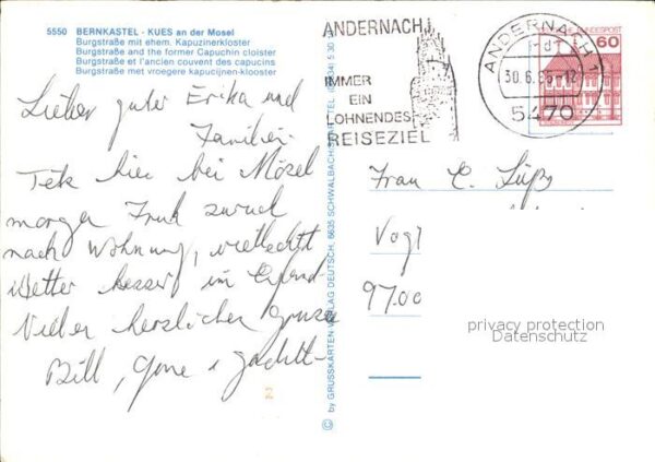 Bernkastel-Kues Burgstrasse Kapuzinerkloster – Bild 2