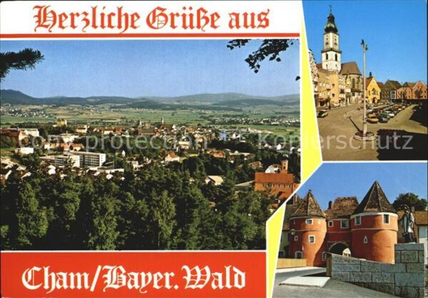 Cham Oberpfalz Panorama