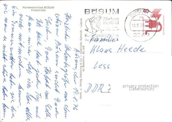 Buesum Nordseebad Alleestrasse – Bild 2