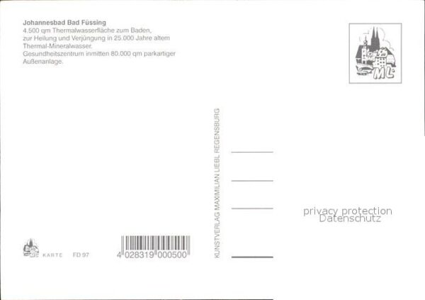 Bad Fuessing Johannesbad Fliegeraufnahme – Bild 2