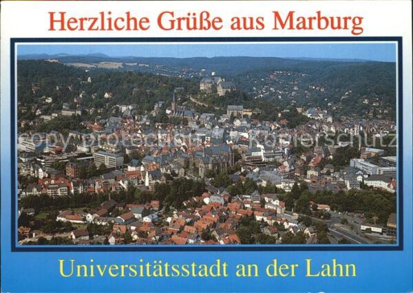 Marburg Lahn Fliegeraufnahme