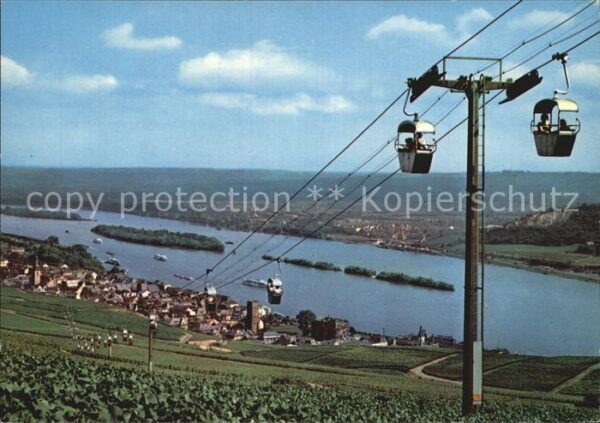 Ruedesheim Rhein Kabinenlift