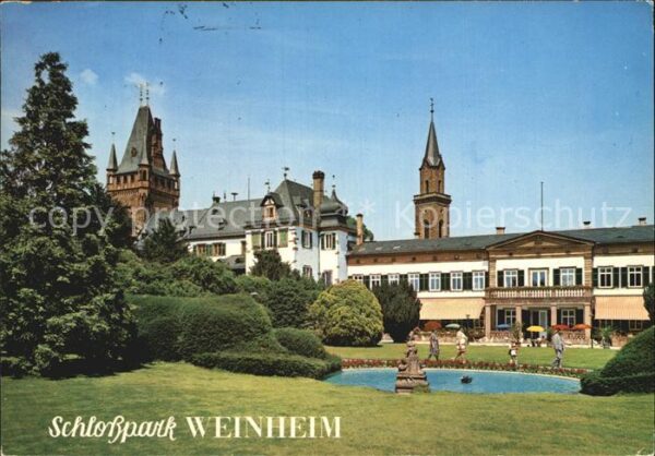 Weinheim Bergstrasse Schlosspark