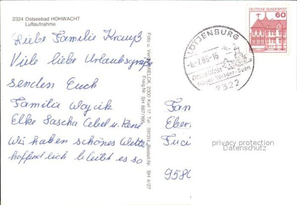 Hohwacht Ostseebad Fliegeraufnahme – Bild 2