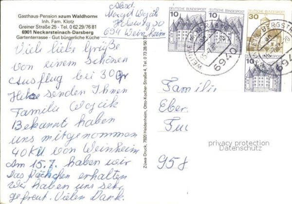 Darsberg Pension Waldhorn – Bild 2