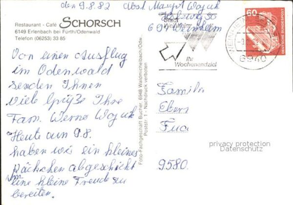 Erlenbach Erbach Restaurant Schorsch – Bild 2