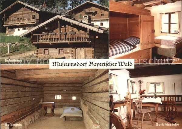 Tittling Museumsdorf Bayerischer Wald Schulhaus