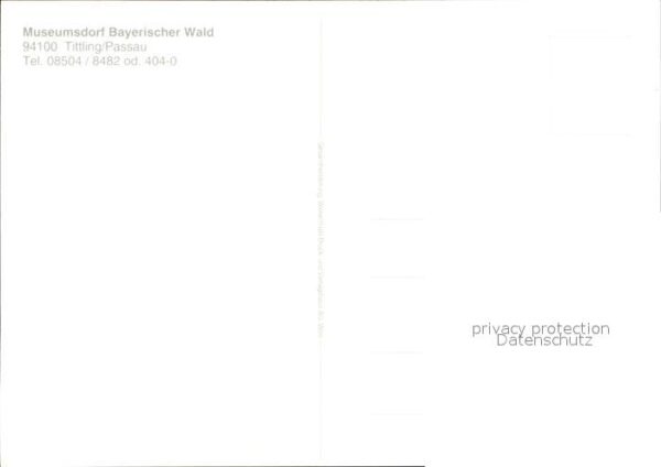 Tittling Museumsdorf Bayerischer Wald Lehrerwohn – Bild 2