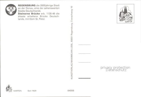 Regensburg Steinerne Brücke – Bild 2