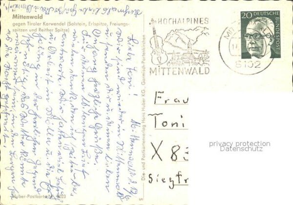 Mittenwald Bayern Tiroler Karwendel – Bild 2
