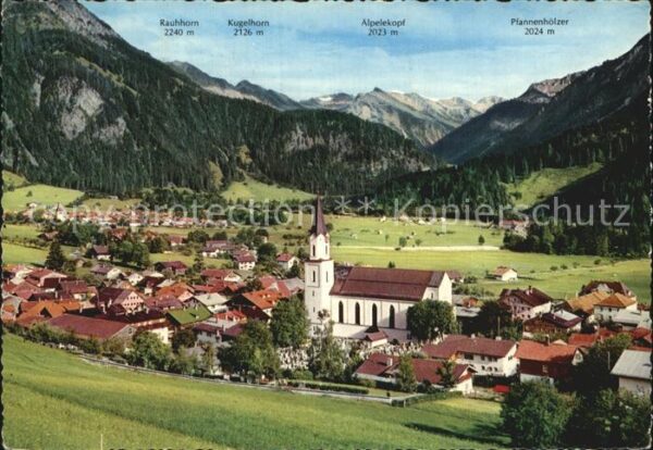 Hindelang Pfannenhölzer Rauhhorn