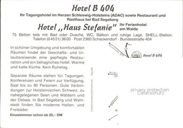 Bad Segeberg Hotel Haus Stefanie – Bild 2