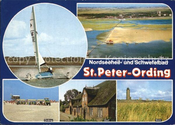 St Peter-Ording Böhl Ording Fliegeraufnahme