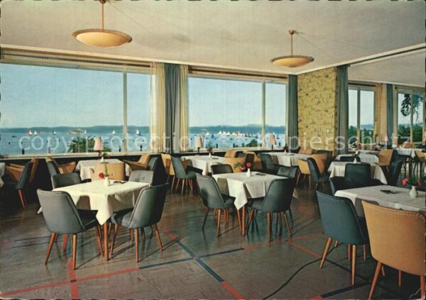 Kiel Gasthaus Bellevue Speisesaal