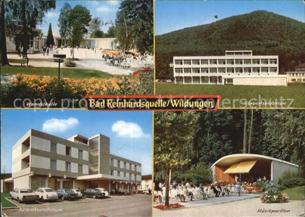 Bad Reinhardsquelle Musikpavillon Wandelhalle