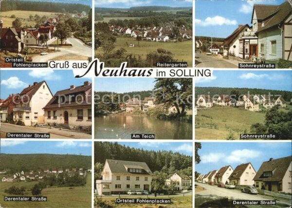 Neuhaus Solling Am Teich Fohlenplacken Sohnreystrasse