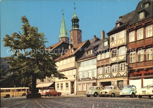 Goslar Schulhof Marktkirche