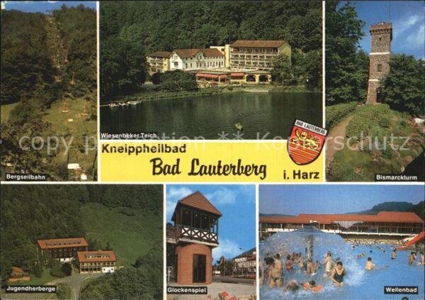 Bad Lauterberg Bismarckturm Wellenbad Bergseilbahn Jug