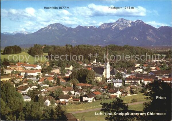 Chiemsee Prien Hochfelln Hochgern