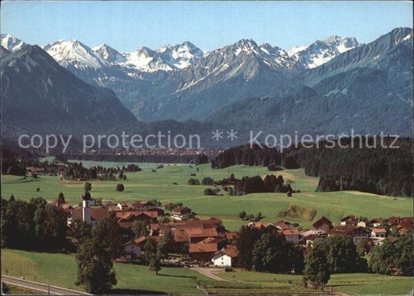 Schoellang Panorama Oberstdorf