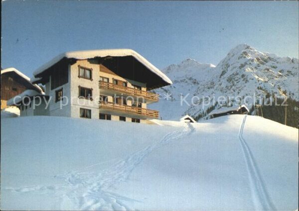 Mittelberg Kleinwalsertal Gästehaus Moosbrugger