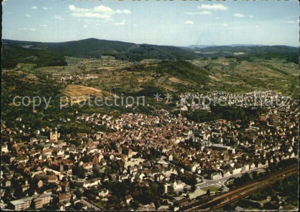 Bensheim Bergstrasse Fliegeraufnahme