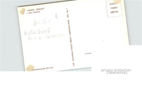 Bucha Unterwellenborn Ferienheim Aktivist – Bild 2