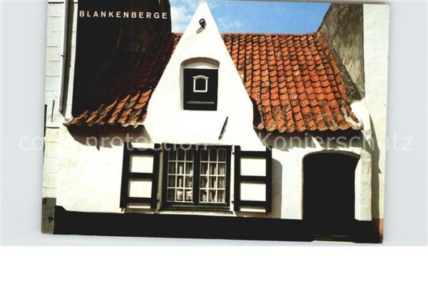 Blankenberge Vieille maison de pecheur