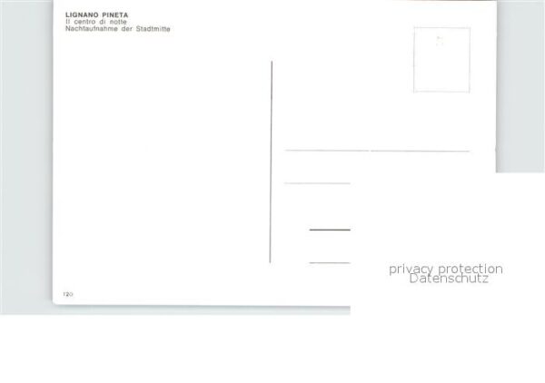 Lignano Pineta Nachtaufnahme – Bild 2