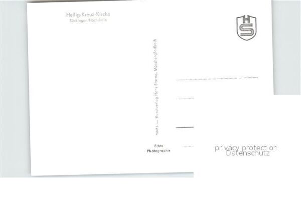 Saeckingen Bad Heilig Kreuz Kirche – Bild 2