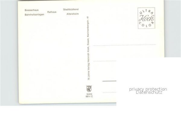 Wanne-Eickel Rathaus Stadtbücherei Bahnhofsanlagen A – Bild 2