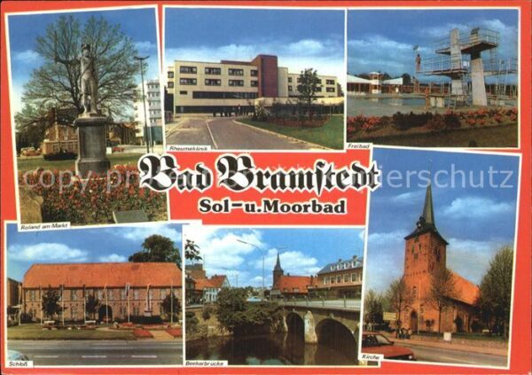 Bad Bramstedt Roland Markt Rheumaklinik Freibad Schlo