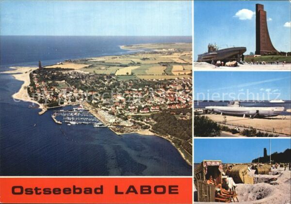Laboe Fliegeraufnahme Marine Ehrenmal UBoot S