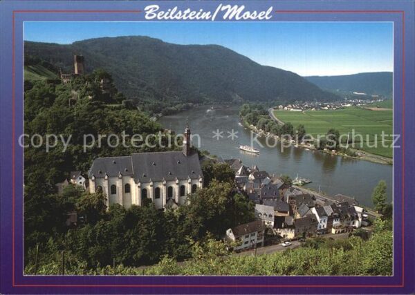Beilstein Mosel Karmeliterkloster mit Burg Metternich u