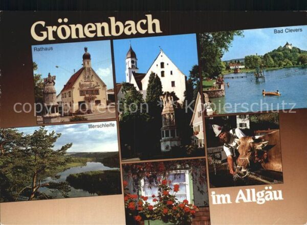 Groenenbach Bad Rathaus Bad Clevers Illerschleife Rosen