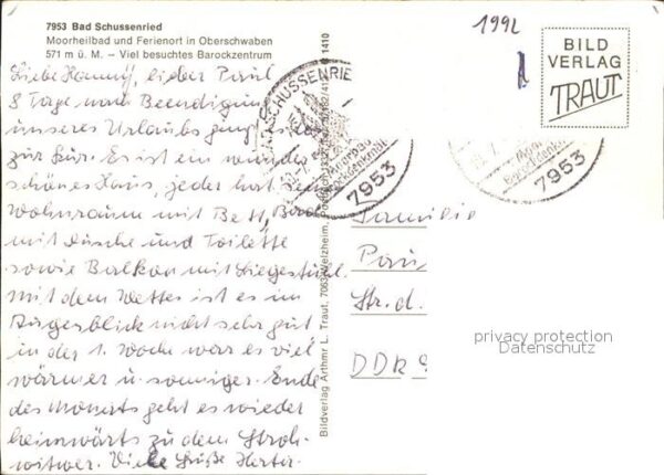 Bad Schussenried Törle Kurklinik am Wald Kurparkklinik B – Bild 2