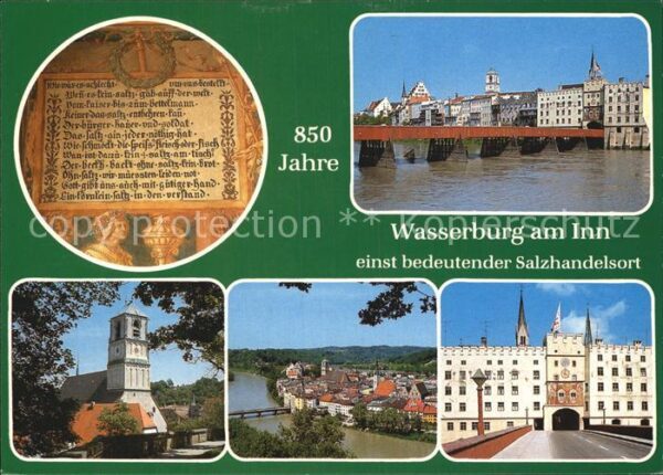 Wasserburg Inn Salzspruch im Rathaus Brücke Kirche Pan