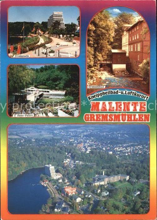Malente-Gremsmuehlen Promenade 5 Seen Fahrt Gremsmühle Flieg