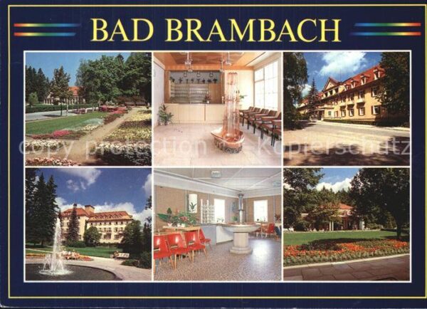 Bad Brambach Festhalle Schiller Quelle Vogtlandhaus