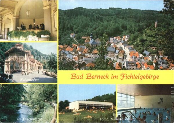 Bad Berneck Kurkonzert Kolonnaden Im Ölschnitztal S
