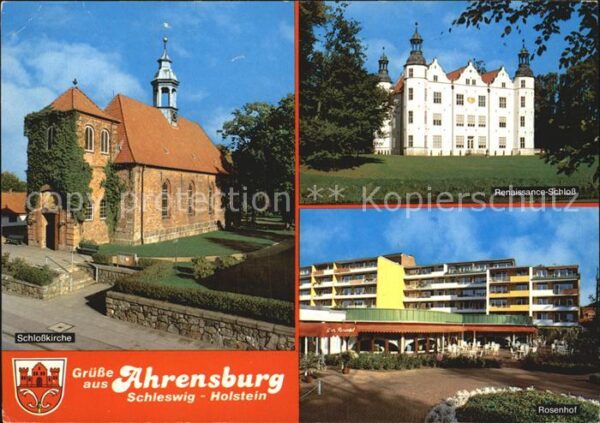 Ahrensberg Neustrelitz Schlosskirche Renaissance Schloss Rosen
