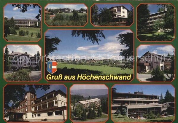 Hoechenschwand Panorama Orts und Teilansichten Hotels