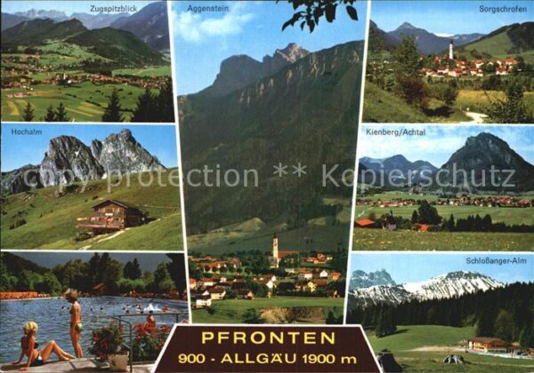 Pfronten Total Aggenstein Sorgschrofen Hochalm K