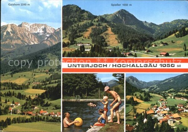 Unterjoch Gaishorn Spiesser Schwimmbad Panorama