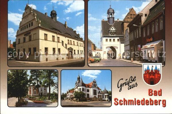 Bad Schmiedeberg Rathaus Au Tor mit Heimatstube Haus Bis